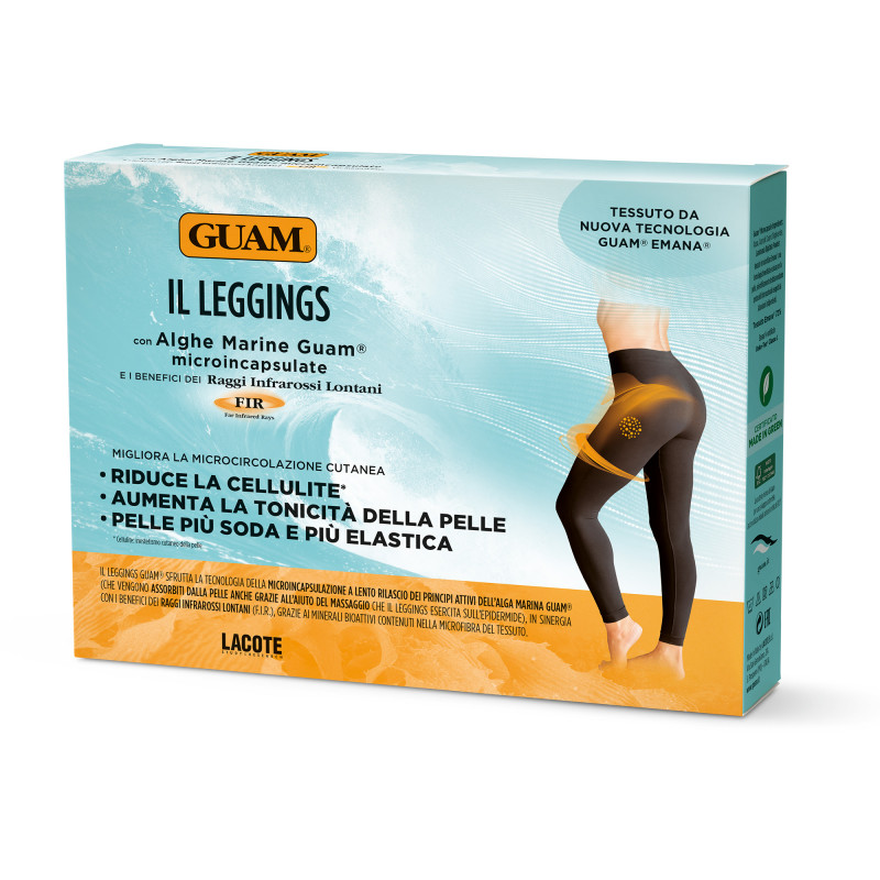 Guam Anti-Cellulite Leggings for Women Power FIT, Seaweed Infrared Heat  Reflecting Fabric, Cellulite Reducing Gym Pants at  Women's Clothing  store