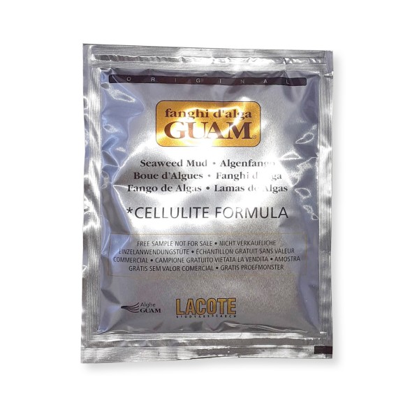 1 BAG - GUAM Seaweed Anti Cellulite Mud Classic Formula