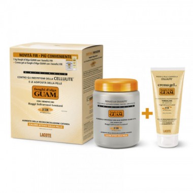 SAVER: GUAM Seaweed Cellulite Intense FIR Mud + Strengthening FIR Gel