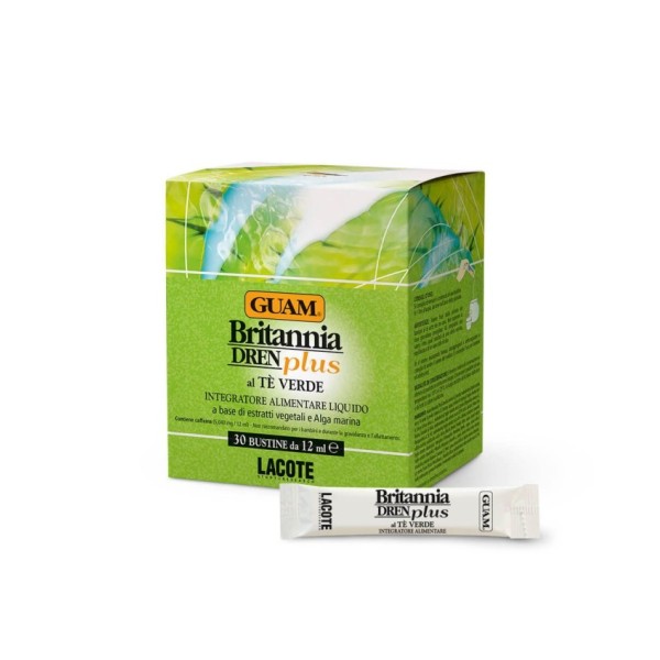 GUAM Britannia DrenPlus with Green Tea Draining Supplements